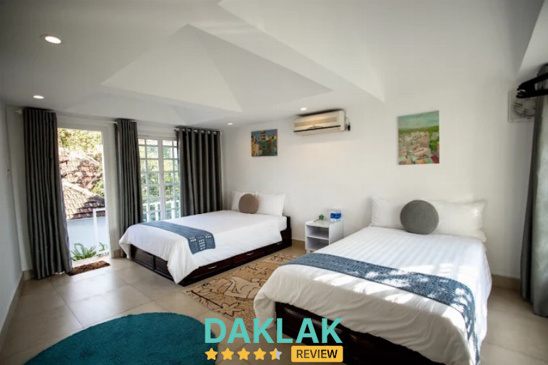 Vẻ đẹp của Bốn Triệu Homestay nằm ở sự tối giản nhưng đầy tính thẩm mỹ.