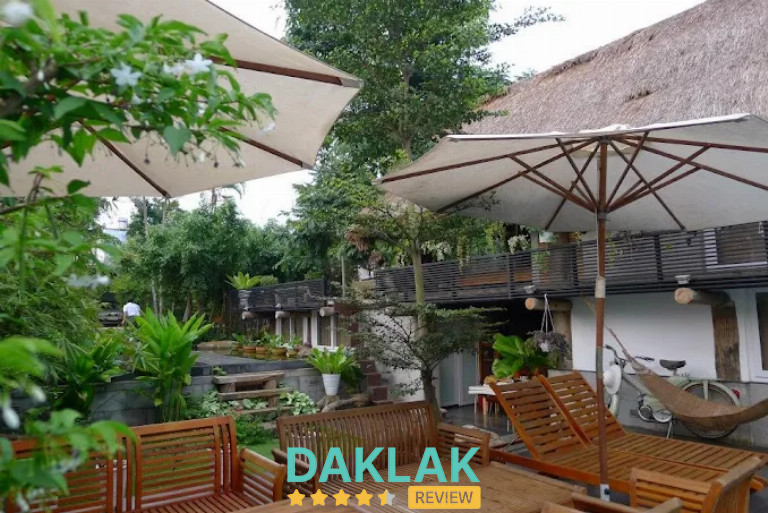 Resort Memory Buôn Ma Thuột – điểm dừng chân lãng mạn giữa sắc xanh hoa lá.