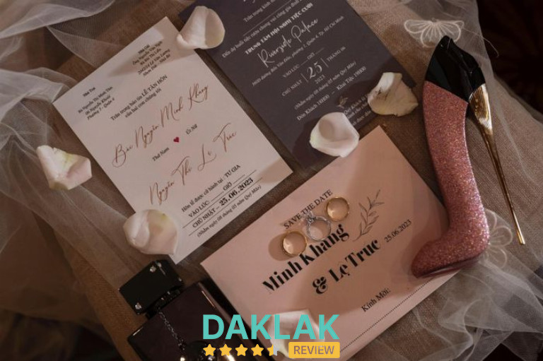 Địa chỉ In Thiệp Cưới Thuỳ Dung tại Buôn Ma Thuột, Đắk Lắk