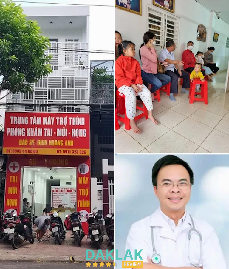 BS Đinh Hoàng Anh tại Đắk Lắk chuyên khám và điều trị các bệnh về tai, mũi, họng