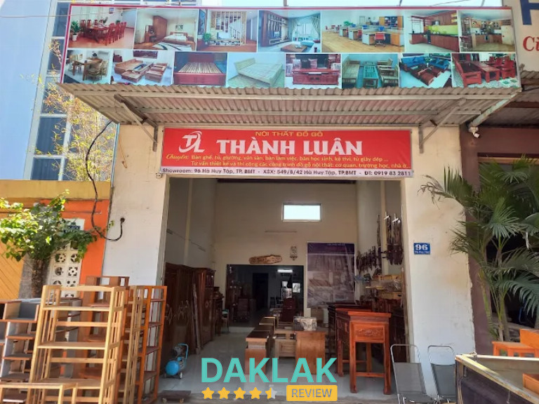 Logo thương hiệu Nội Thất Thành Luân – Đồ gỗ tự nhiên Đắk Lắk