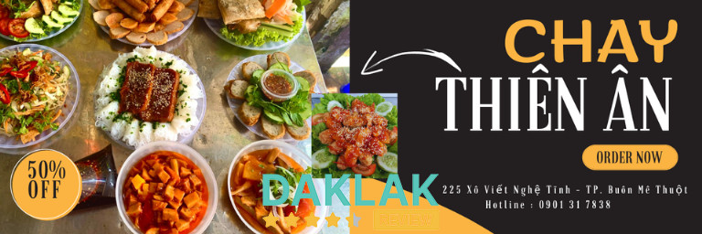 Món cơm chay ngon miệng tại quán chay Buôn Ma Thuột, Đắk Lắk”