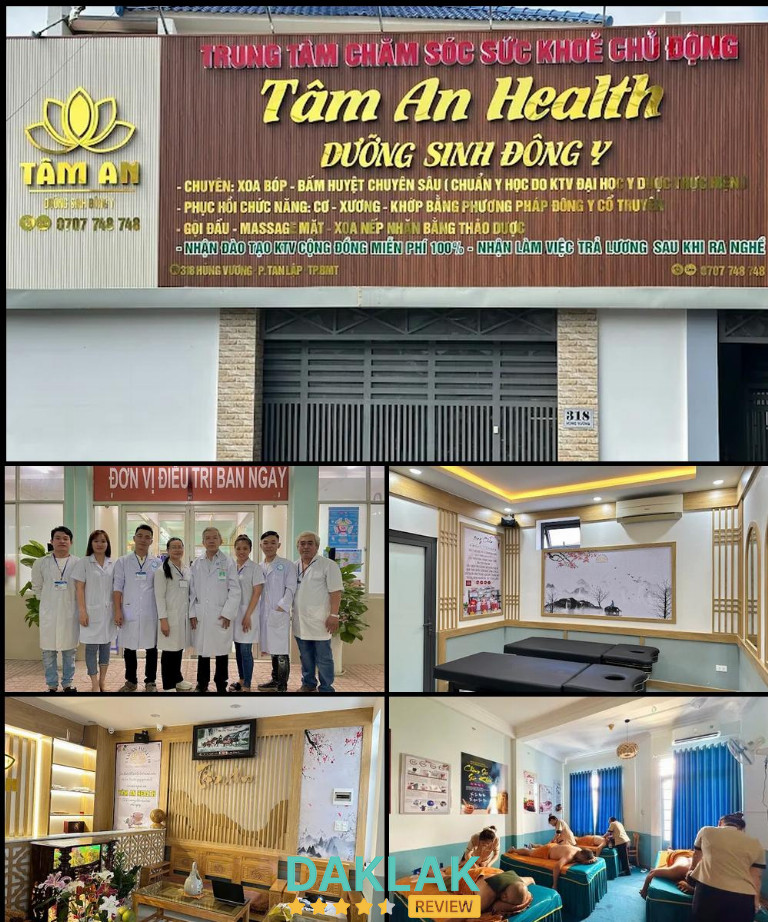 Liệu trình massage toàn thân bằng thảo dược tại Spa Đông y Tâm An Đắk Lắk