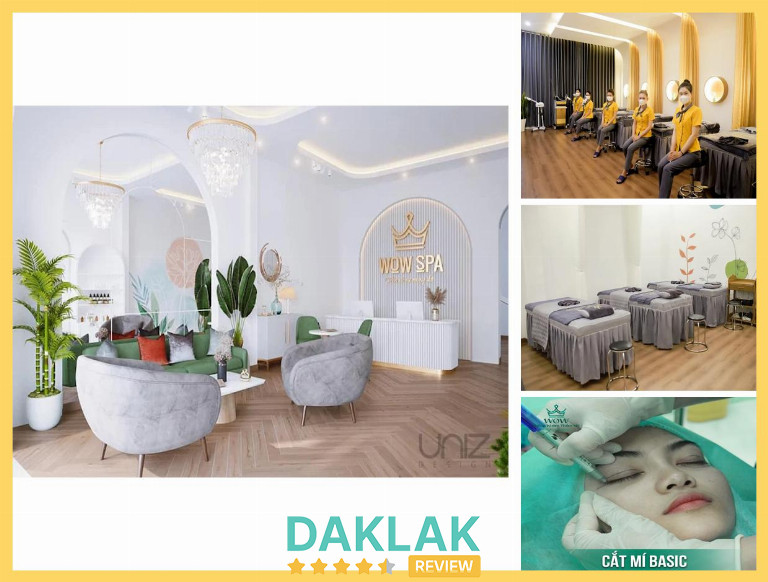 Không gian trị liệu sang trọng với ánh sáng dịu nhẹ tại Thẩm mỹ viện WOW