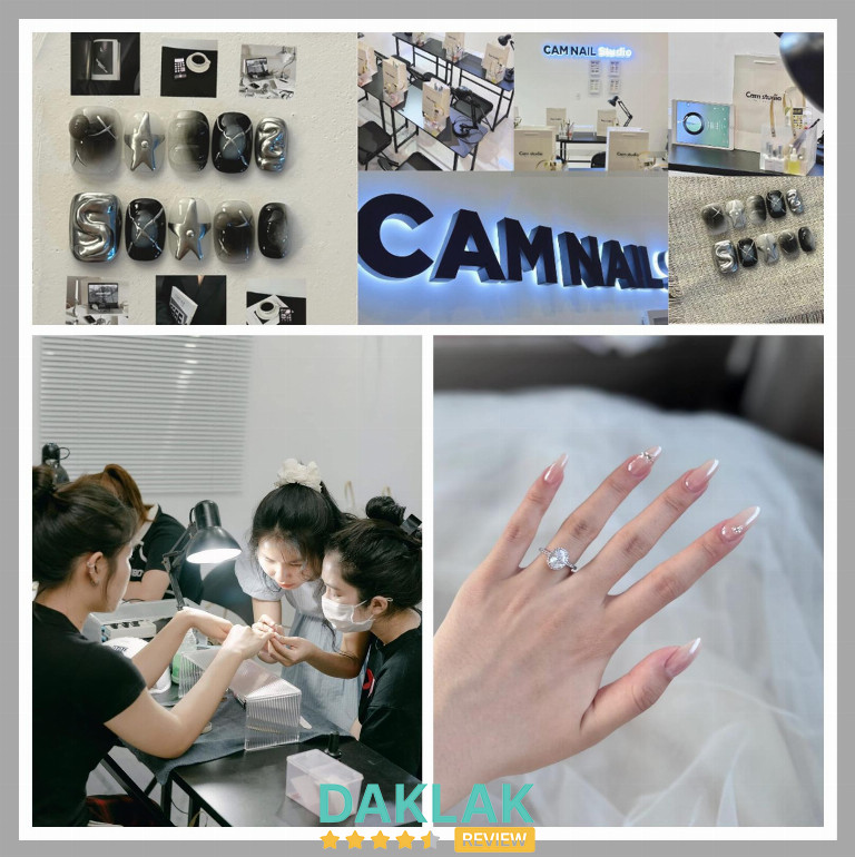 Cam Nail Đắk Lắk – tiệm nail được nhiều tín đồ làm đẹp yêu thích, nổi bật với phong cách tinh tế.