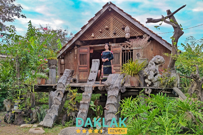 Homestay: Tại Buôn Đôn, Hồ Lak, Yok Đôn