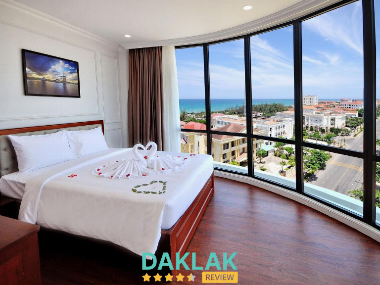 Phòng ngủ cũng là nơi “không gây dị ứng” — không gian được giữ thông thoáng