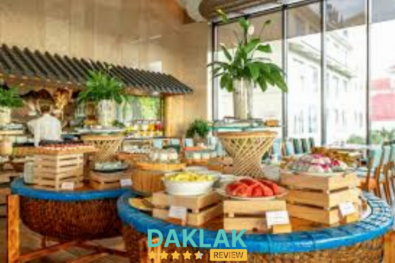 Buffet sáng với lựa chọn đa dạng