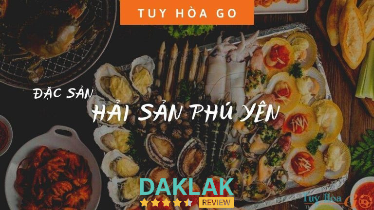 Đặc sản món nướng hải sản Phú Yên