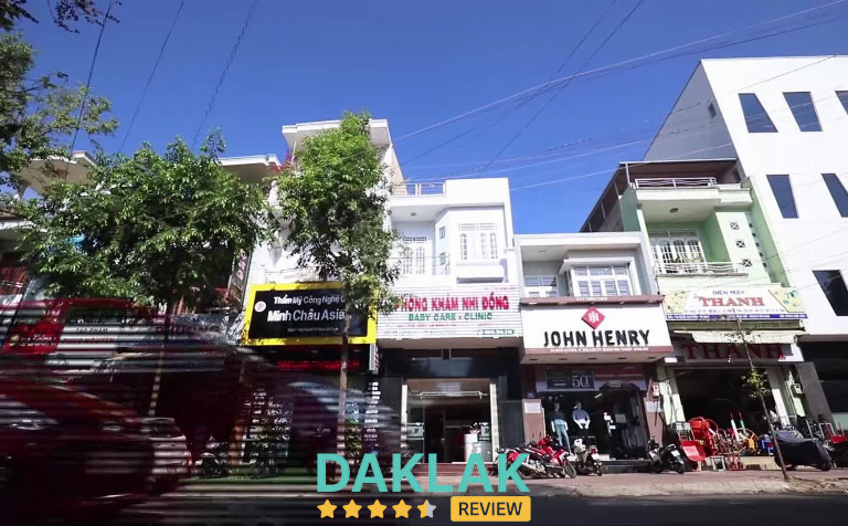 Mặt tiền Phòng Khám Nhi Đồng Baby Care Clinic tại Buôn Ma Thuột – cơ sở khám nhi hiện đại và uy tín
