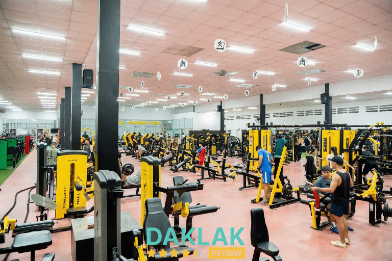 Phòng gym Đắk Lắk Longgym – trang bị hiện đại, huấn luyện viên chuyên nghiệp
