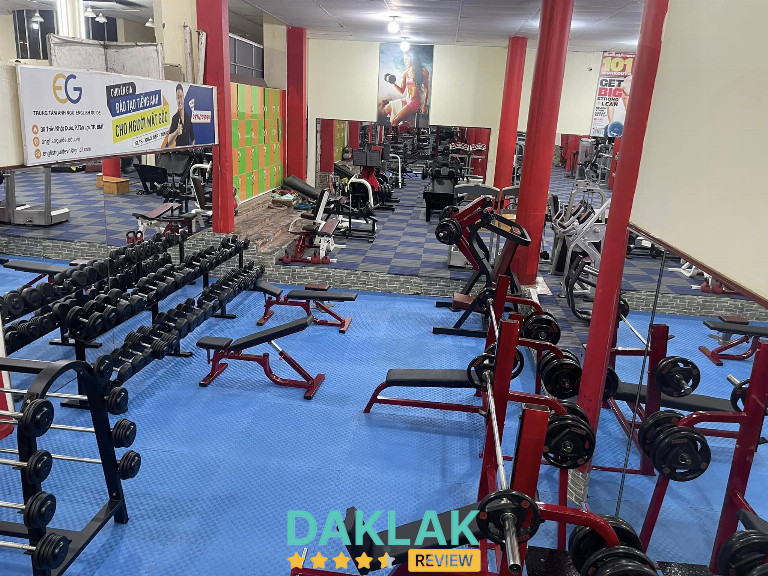 hòng gym Đắk Lắk Hoàng Triều Gym-Fitness – nơi luyện tập của lực sĩ Hoàng Triều