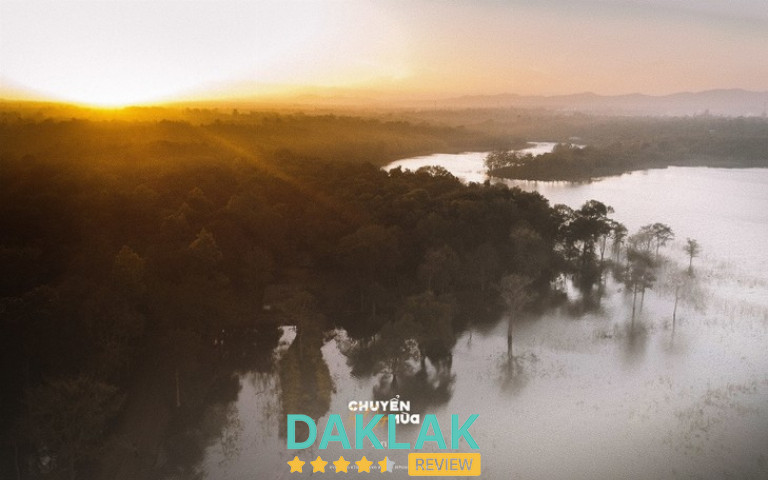 Sớm mai hồ Ea Kao – vẻ đẹp bình yên giữa núi rừng Tây Nguyên
