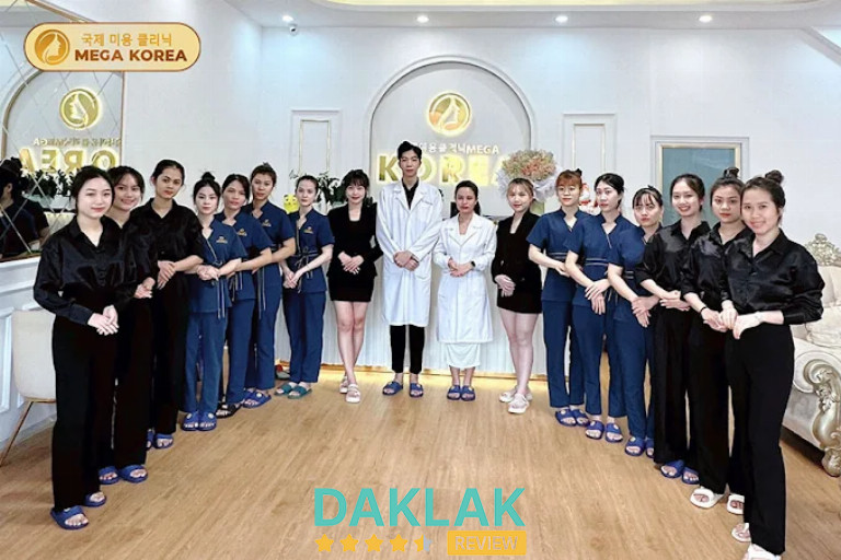 Đội ngũ nhân sự tại Viện Thẩm Mỹ Quốc Tế Mega Korea Buôn Ma Thuột